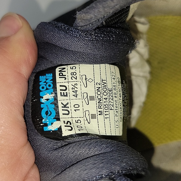 Hoka One One Rincon 2 Men's Running Shoes - Picture 11 of 14